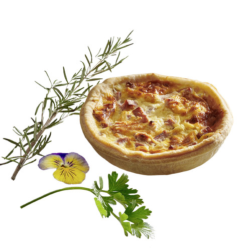 Quiche lorraine crue