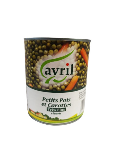 pois très fin carotte étuvé