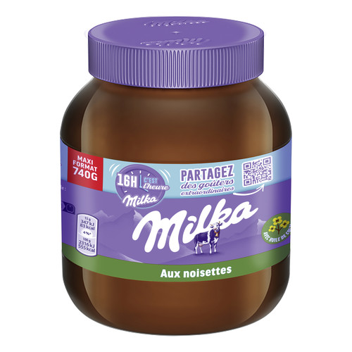 Milka pate a tartiner