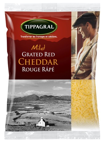 Cheddar rouge râpé