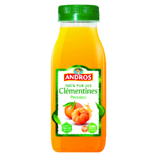 Jus de clémentine pressée