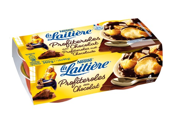 Profiterole au chocolat