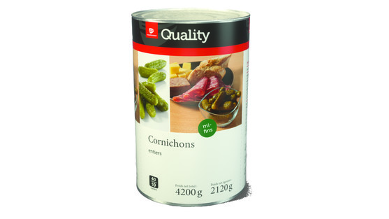 Cornichons mi-fin au vinaigre