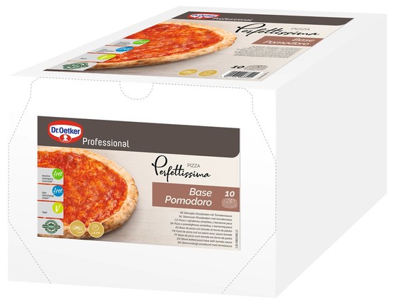 Base pizza pomodoro