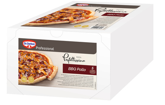 Pizza bbq pollo