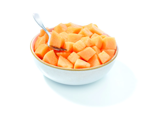 Melon cube cantaloup IQF