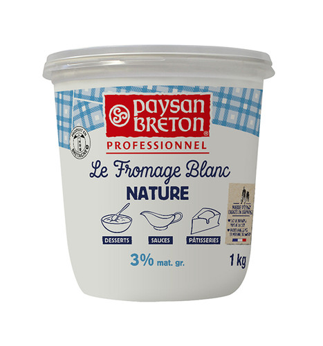 Fromage blanc nature 3% m.g.