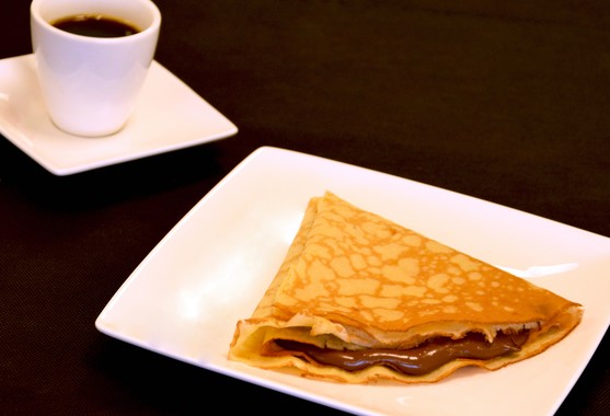 Crêpe au chocolat