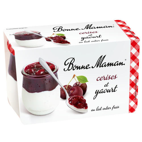 Yaourt aux cerises 125g