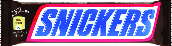 Snickers de 50 g