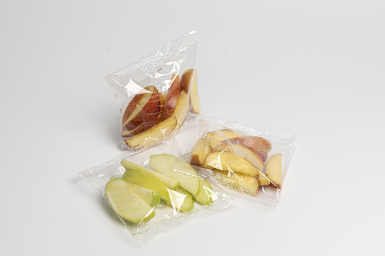 Segement de pomme rouge et