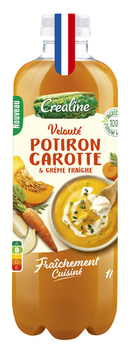 Velouté potiron carotte