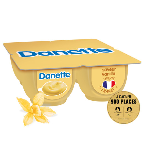 Crème dessert vanille danette