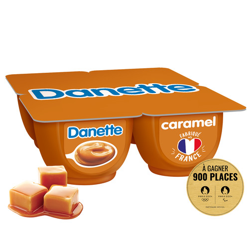 Creme dessert caramel danette