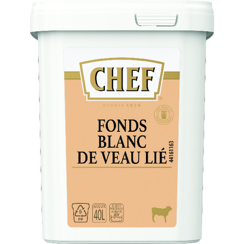 Fond blanc de veau lié