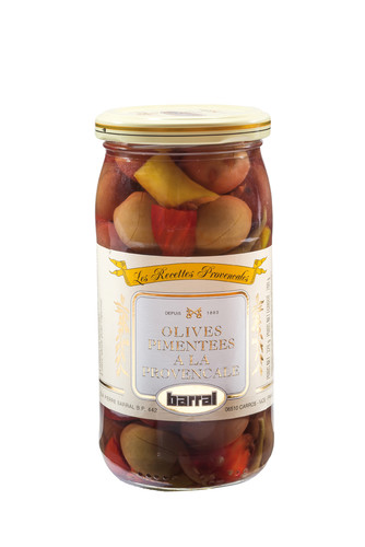 Olive pimentées à la