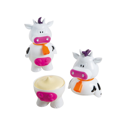 Figurine vache glace vanille