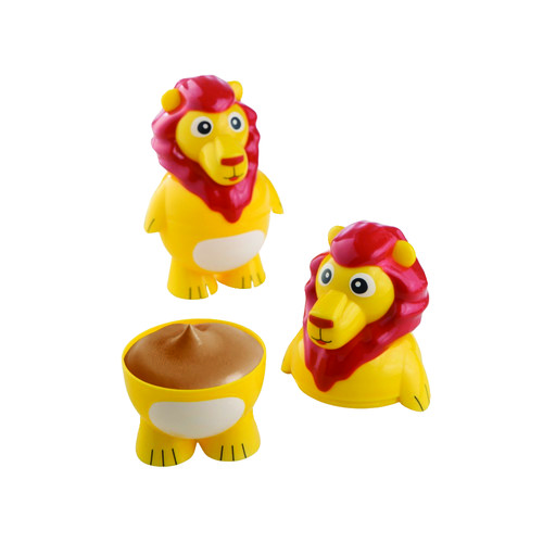 Figurine lion glace chocolat