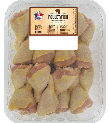 Pilon de poulet jaune