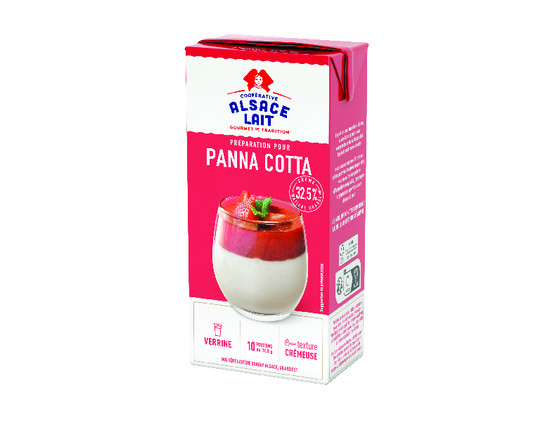 Préparation pour panna cotta