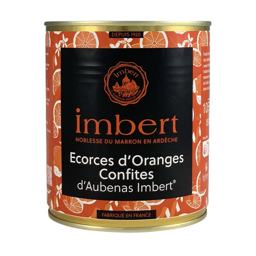 Lamelles d'écorce orange