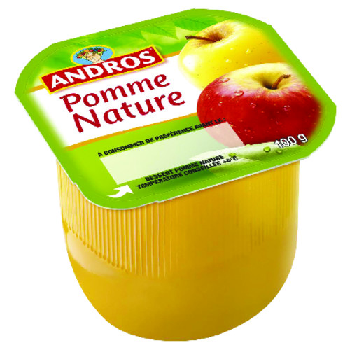 Dessert fruitier pomme nature