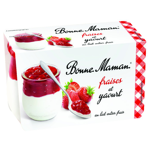 Yaourt aux fraises 125g