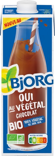 Boisson végétale au chocolat