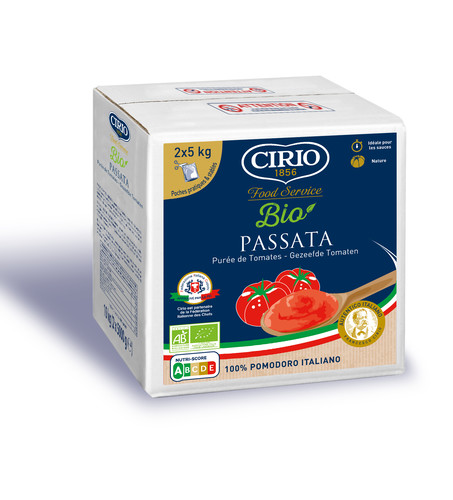 Purée de tomate passata bio