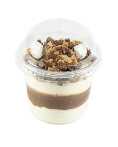 Verrine coulis chocolat au