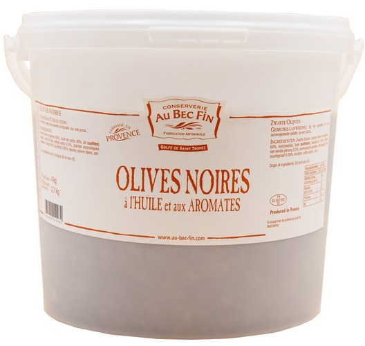 Olives noires aux aromates