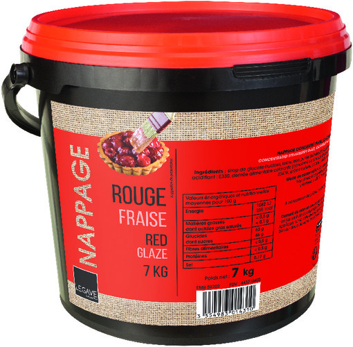 Nappage rouge fraise