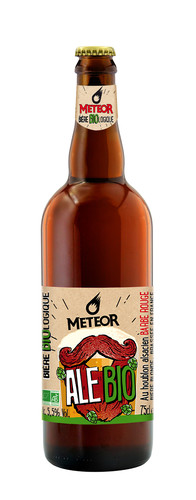 Bière meteor ale verre perdu