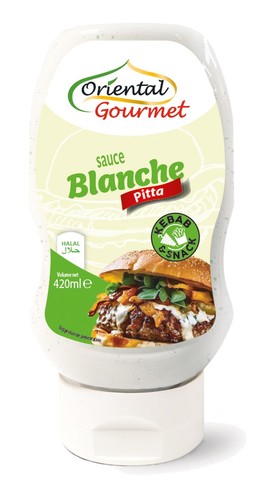 Sauce blanche pitta halal