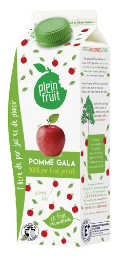 Pur jus de pomme gala