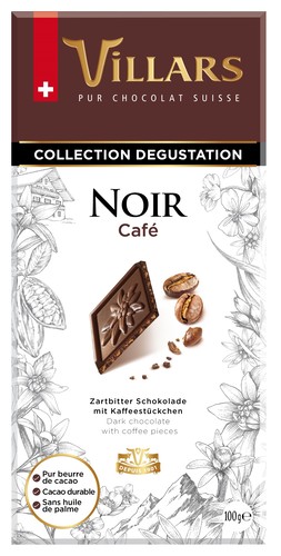 Chocolat noir et café