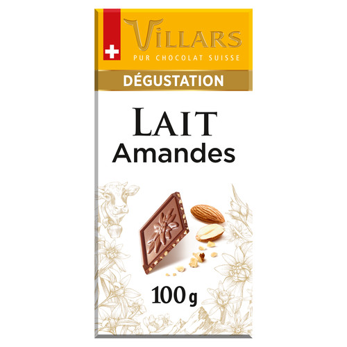 Chocolat au lait et éclats