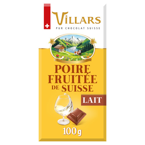 Chocolat liqueur poire