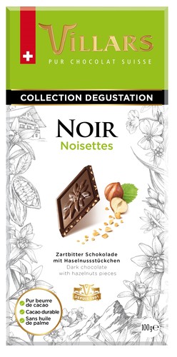 Chocolat noir aux éclats de