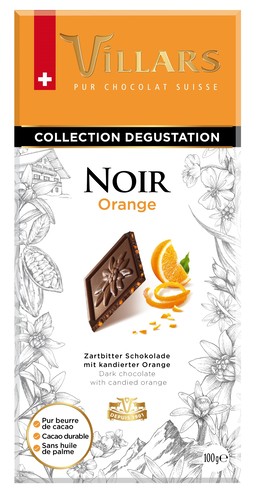 Chocolat noir à l'écorce