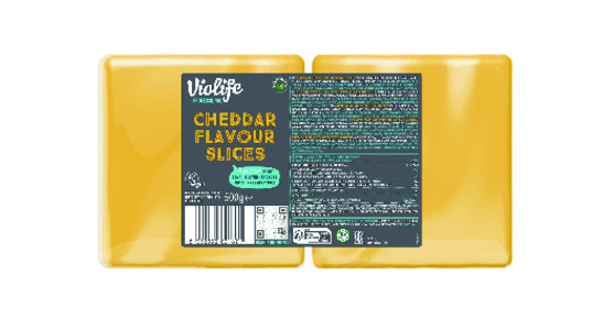 Tranche saveur cheddar vegan