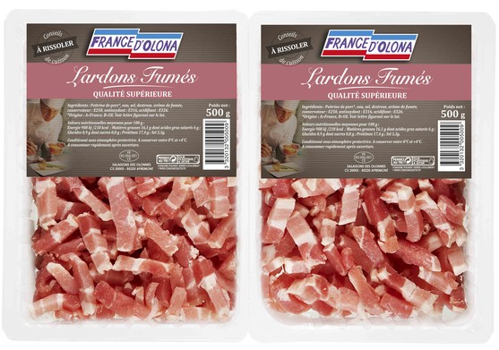 Lardons fumés supérieurs