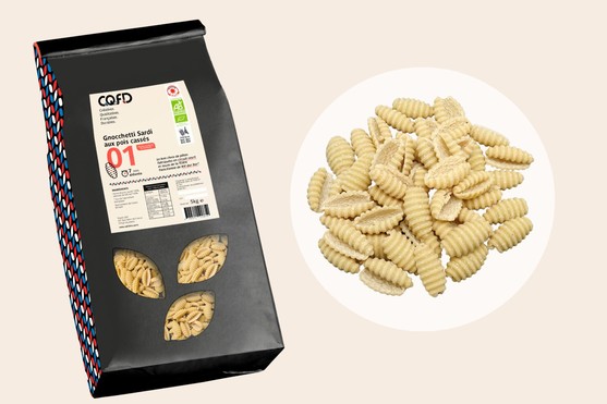 Gnocchetti sardi aux pois