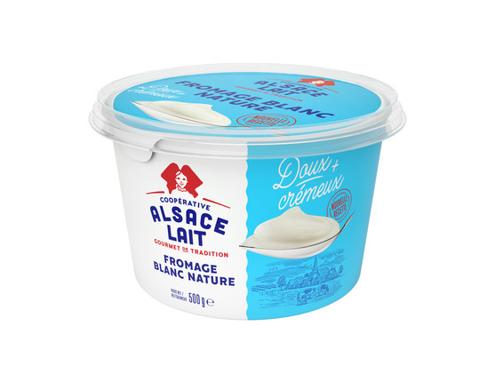 Fromage blanc alsace lait