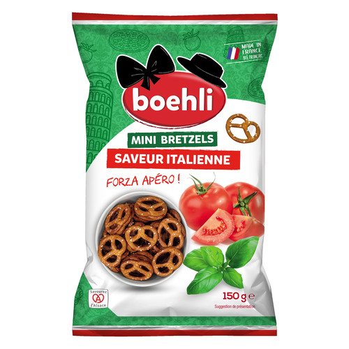 Mini bretzel saveur italienne