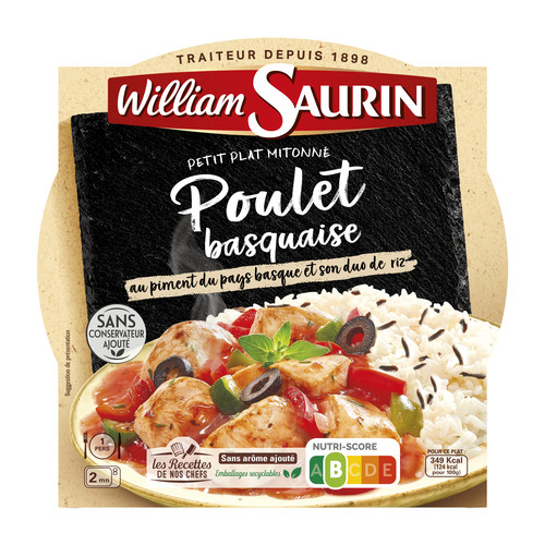 Poulet basquaise au piment du