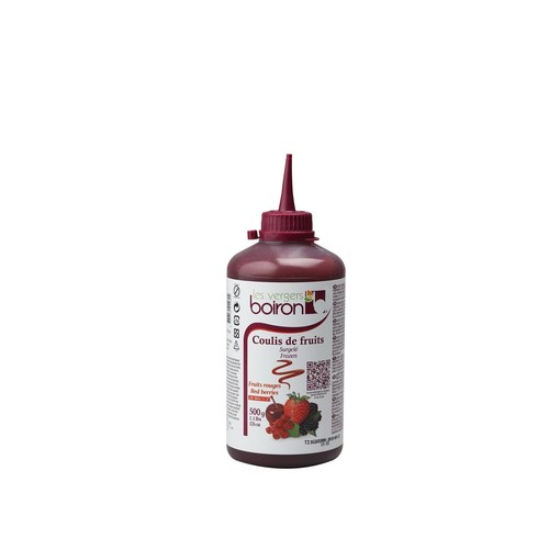 Coulis de fruits rouges