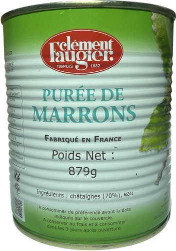 Purée de marrons au naturel