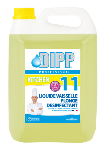 Liquide désinfectant plonge