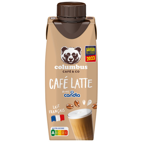 Columbus et Candia cafe latte